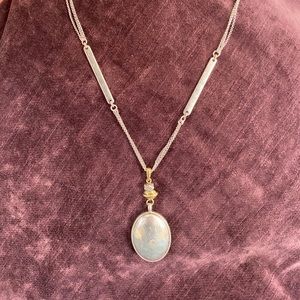 SALE! NWT LuckyBrand Silver/Gold Pendant Necklace